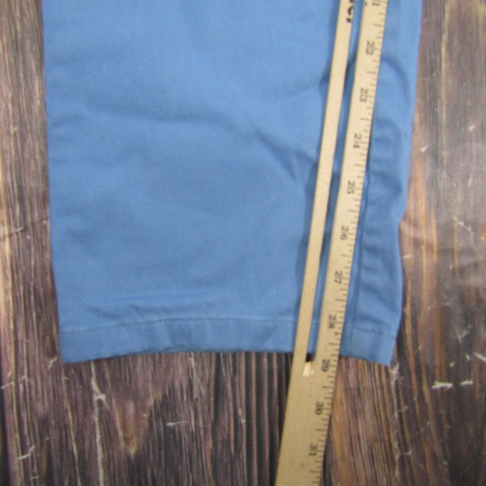 Peter Millar Pants Mens 34x27 Blue Stretch Chino 5 Pocket Cotton Modal Casual - Picture 6 of 6